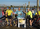Everett wheel dip: John, Mario, Chris & Debra