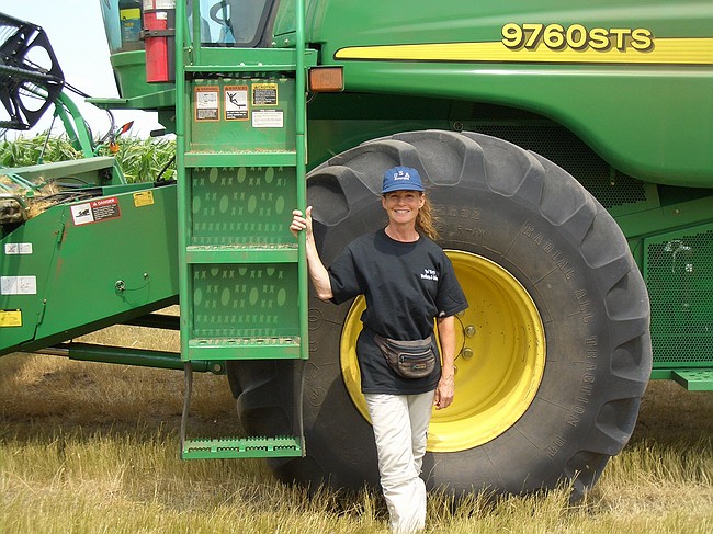 Debra, for scale
