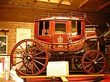 Concord stage coach, Crazy Horse museum